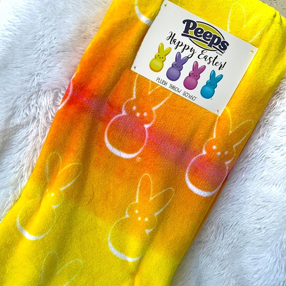 Other - Peeps Authentic Throw Blanket